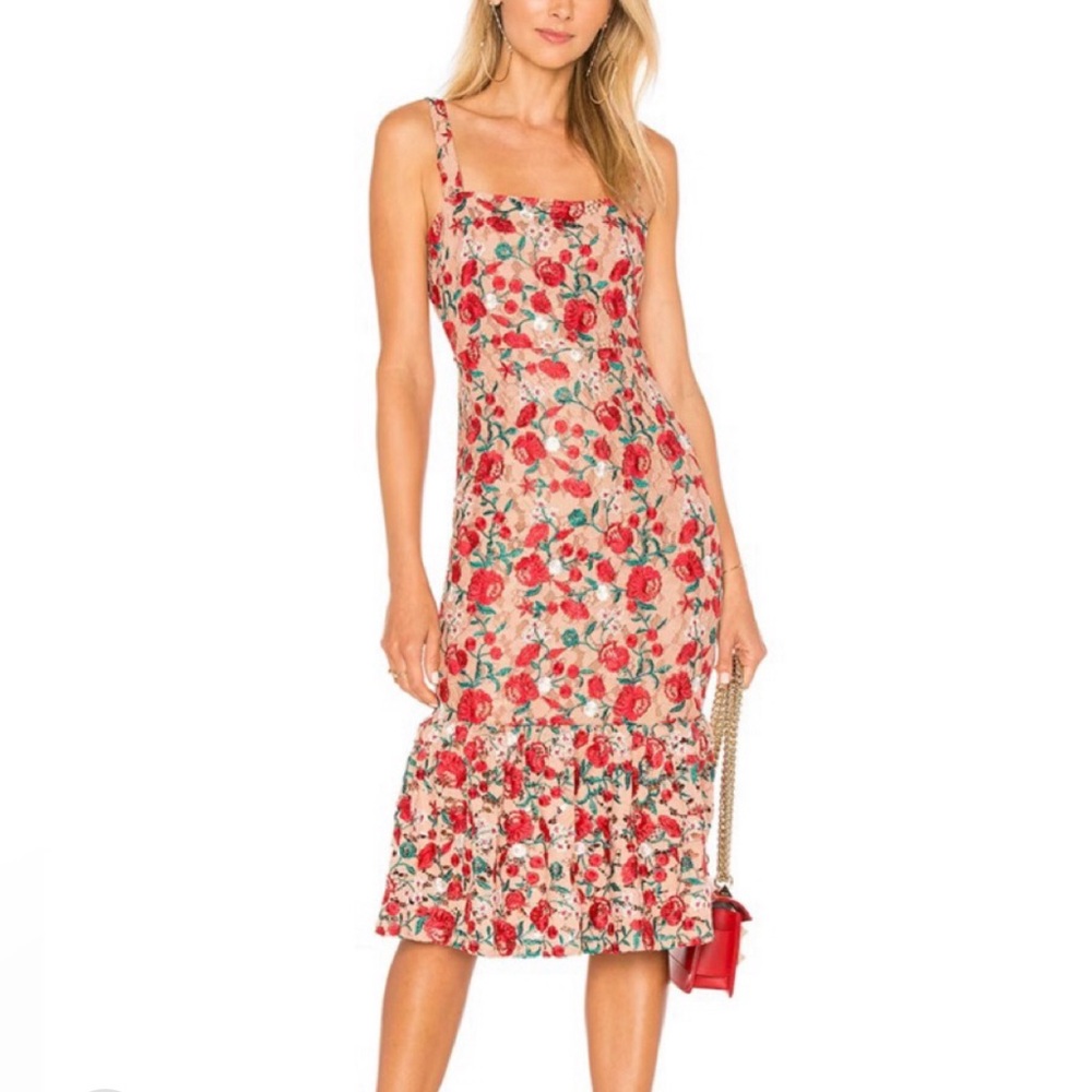 Revolve Floral Dress